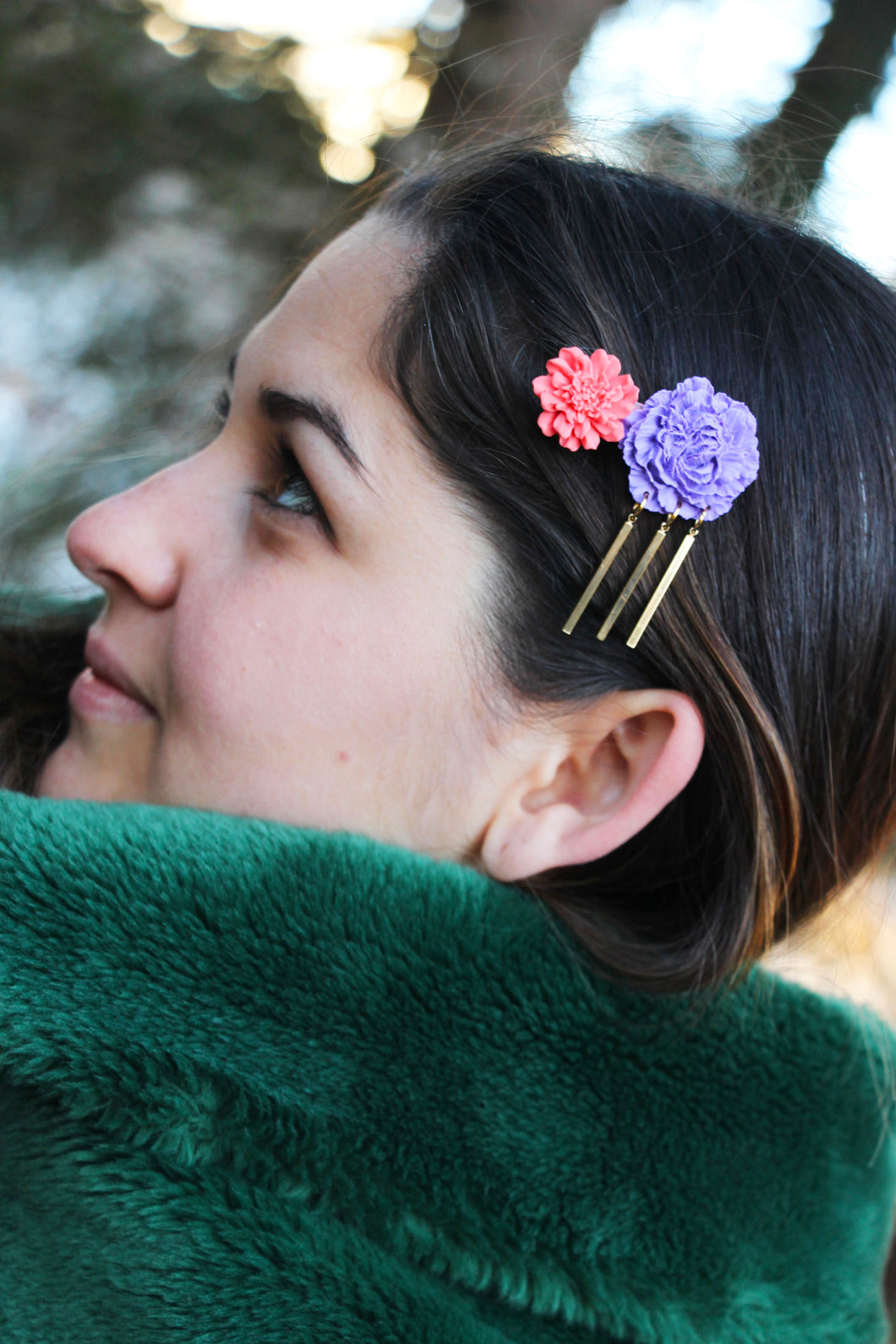 Barrette croco - Maiko