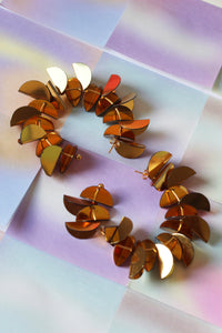 Boucles d'oreilles - Les samba doré