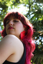 Charger l'image dans la galerie, Boucles d'oreilles - Les Big hearts rouge