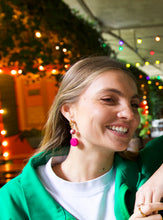 Charger l'image dans la galerie, Boucles d'oreilles - Les Joyce fuchsia