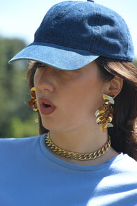 Boucles d'oreilles - Les samba doré
