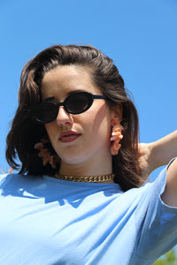Boucles d'oreilles - Les samba terracotta