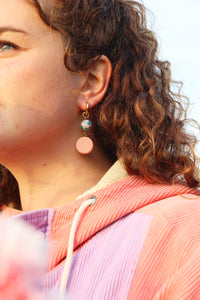 Boucles d'oreilles - Les Joyce rose