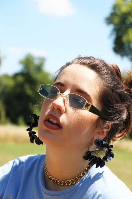 Boucles d'oreilles - Les Samba noir