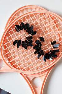 Boucles d'oreilles - Les Samba noir