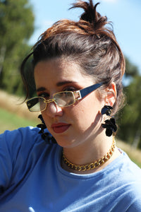 Boucles d'oreilles - Les Samba noir